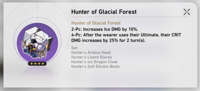 Hunter of Glacial Forest Set