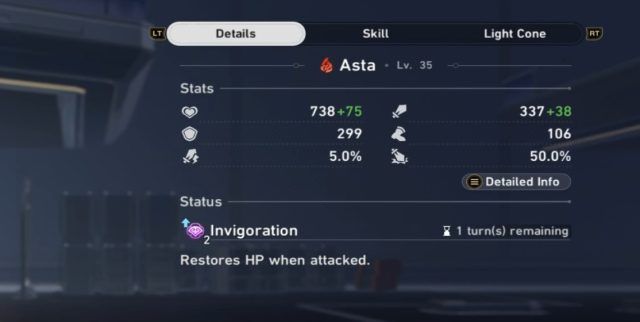 Honkai: Star Rail Bailu Build - Stats