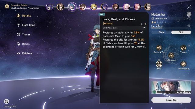 Pela Build Guide - Natasha Skill