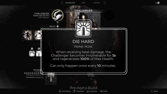 Remnant 2 - Challenger Die Hard Prime Perk