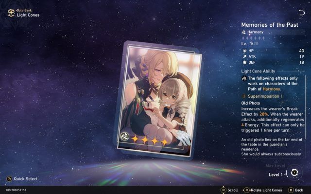 Honkai: Star Rail Bronya Build - Memories of the Past