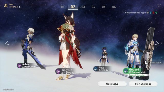 Team Composition for Arlan