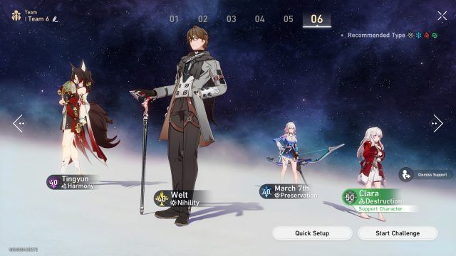 Team Composition for Clara