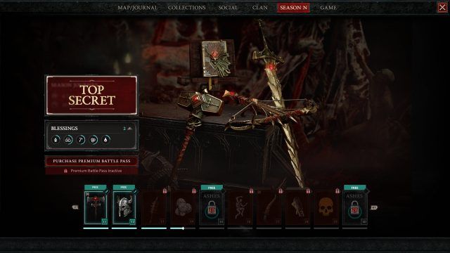 The Diablo IV Season Pass Track