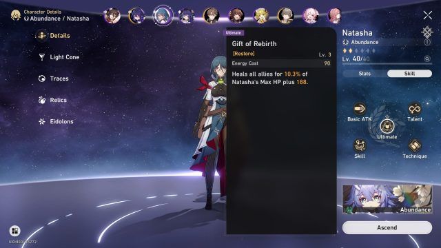 Tingyun Build Guide - Natasha Ultimate