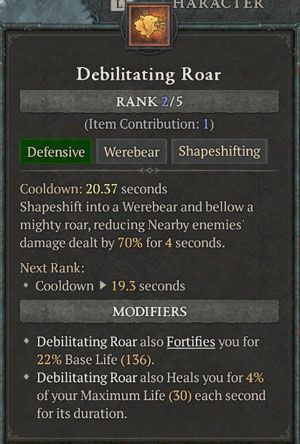 Diablo 4 Werebear Druid Build   Pulverizer