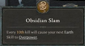 Diablo 4 Werebear Druid Build - Obsidian Slam