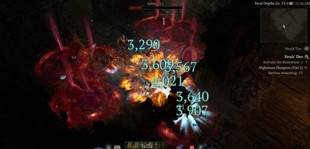 diablo 4 battlemage sorcerer tank build for level 50 dps