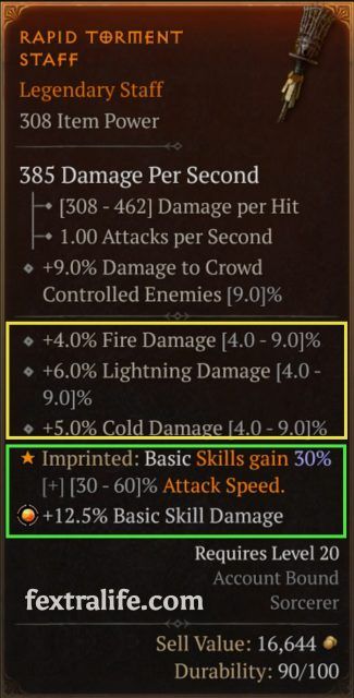Diablo 4 Sorcerer Build Guide: Elementalist