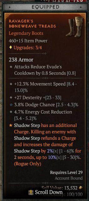 Diablo 4 Twisting Blades Rogue Build   Shadowblade