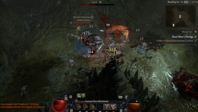 Diablo 4 Whirlwind Barbarian - Combat