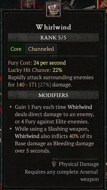 Diablo 4 Whirlwind Barbarian - Whirlwind