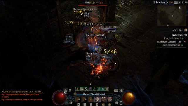 Diablo 4 Whirlwind Barbarian   Vortex