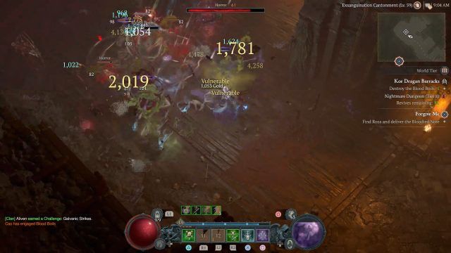 Barrage Skill with Consuming Shadows to Maintain Energy