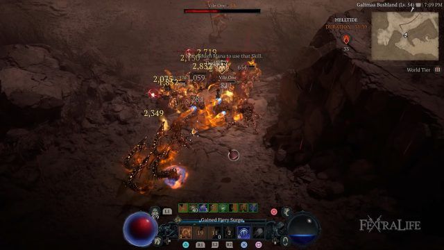 Battlemage Best Diablo 4 Sorcerer Build with Hydra and Fireball for Great Burning Damage