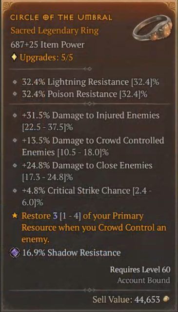 Blood Lancer D4 Necro Build Circle of the Umbral to Gain More Essence