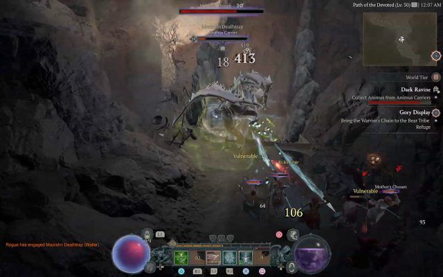 Cold Archer Diablo 4 Rogue Build - Using Cold Imbuement to Freeze an Elite