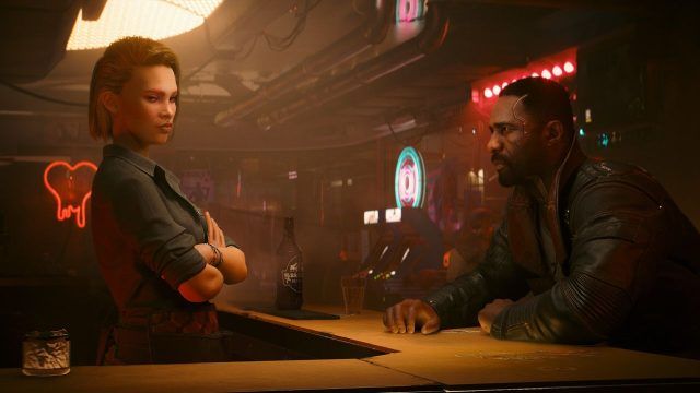 Cyberpunk 2077 Phantom Liberty - Reed in a Bar