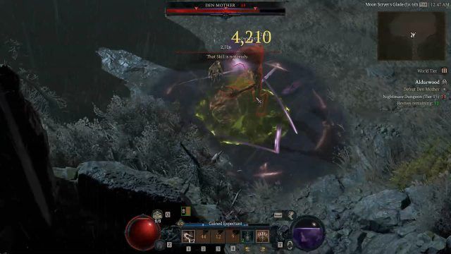 Cyclone Diablo 4 Rogue Build in Combat