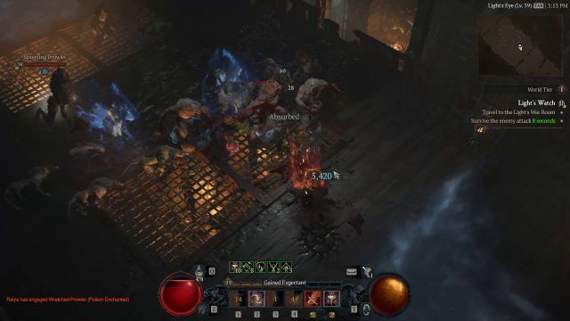 Death Blow to Finish Off Enemies