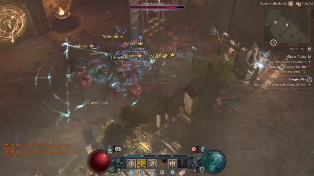 Diablo 4 Necromancer Build - Spirit Bomber in Combat