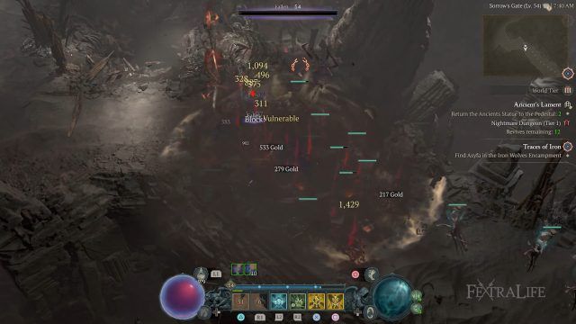 Diablo 4 Summoner Necromancer Build – Blightlord in Combat