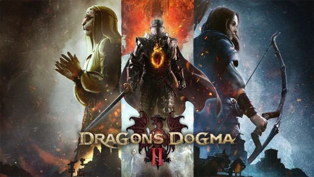 Dragon&rsquo;s Dogma 2 key art features Nadinia and Ulrika.