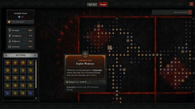 Exploit Weakness Rogue Paragon Board to Raise Damage Against Vulnerable Enemies