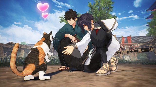 Fate/Samurai Remnant - You Can Pet the Cat!