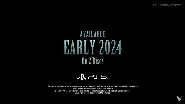 Final Fantasy 7 Rebirth Will Arrive in Early 2024
