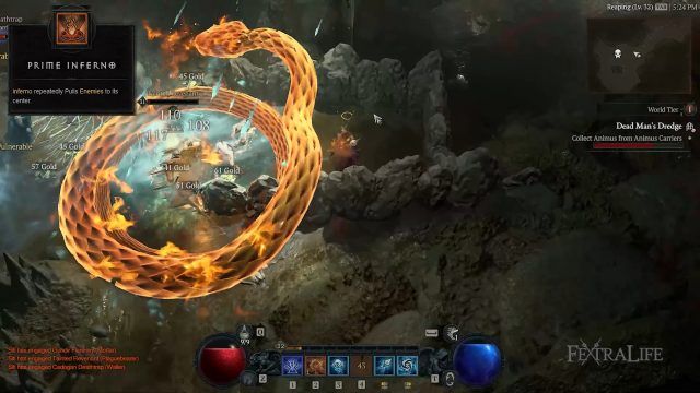 Fire &amp; Ice D4 Sorc Build with Inferno to Pull Enemies Together