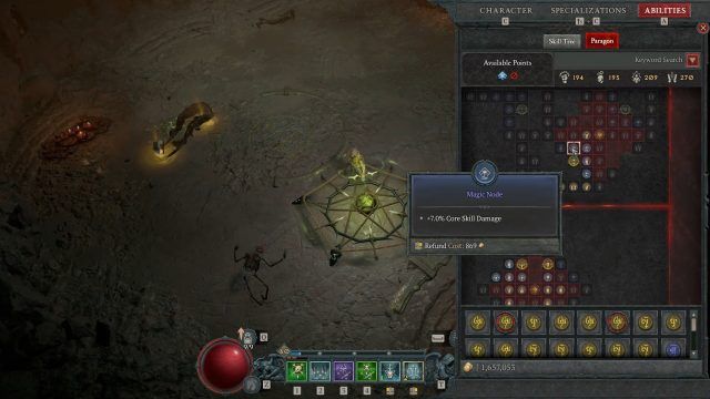 Increased Core Skill Damage for the Rogue Paragon Board