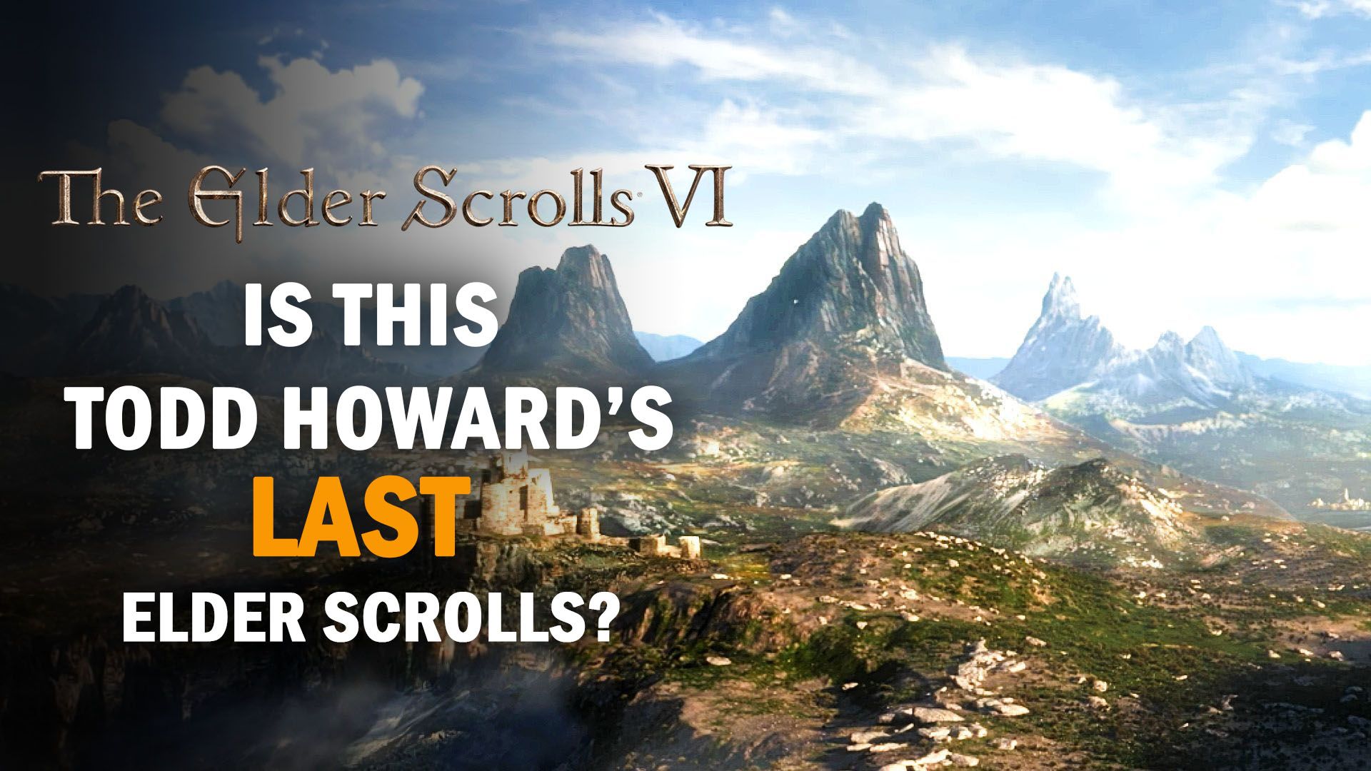 Is This Todd Howard&rsquo;s Last Elder Scrolls VI