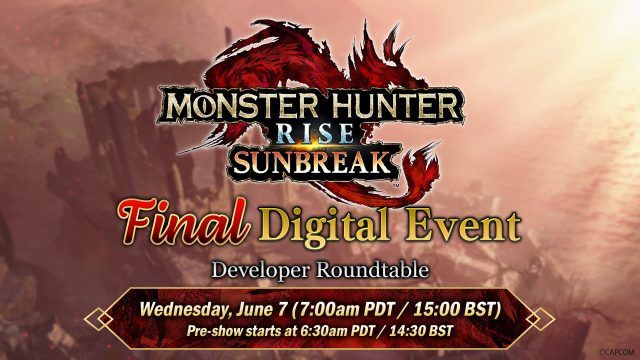 Monster Hunter Rise: Sunbreak Devs Announce Final Digital Event this June