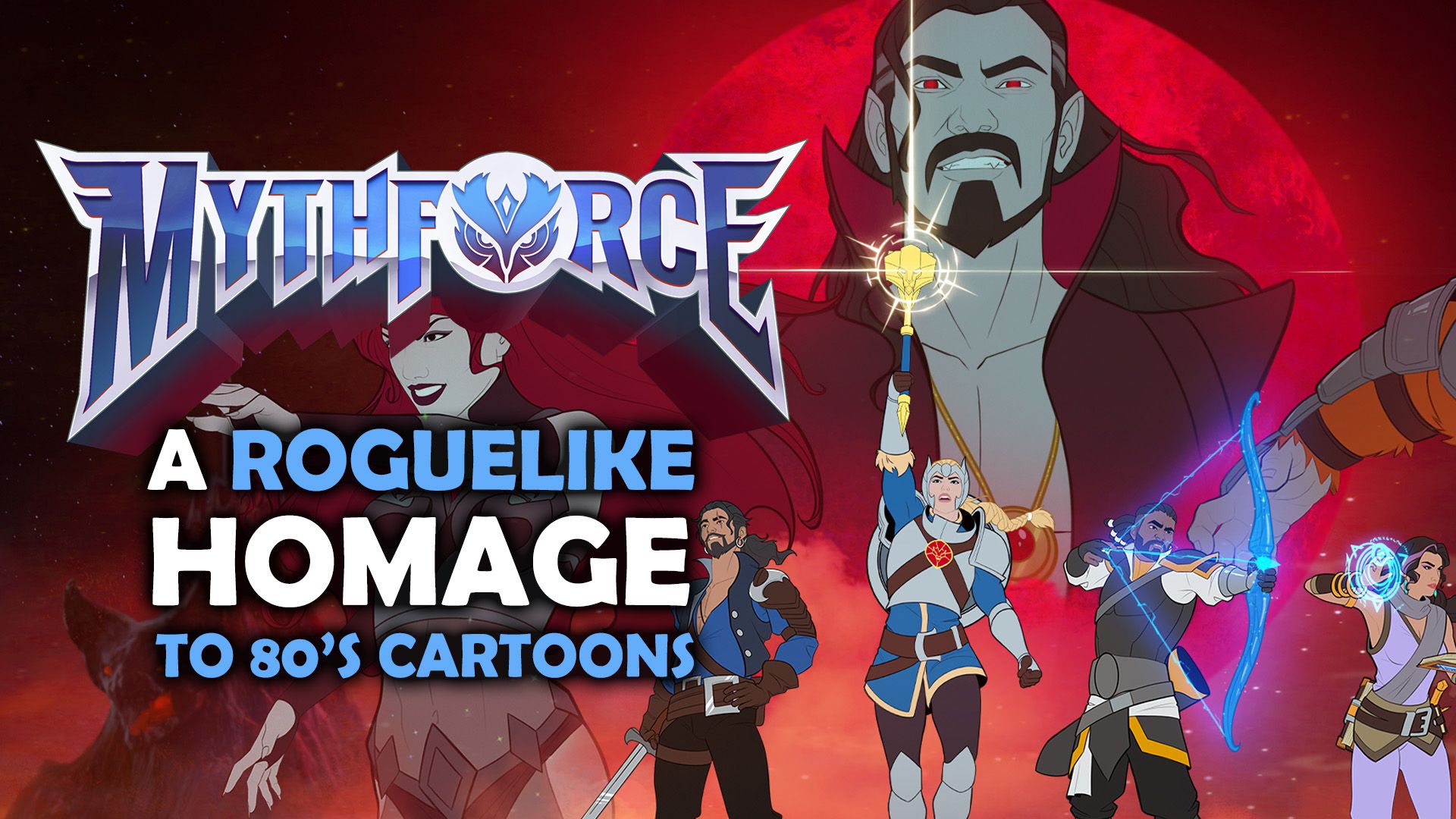 MythForce is a Roguelike Homage to 80&rsquo;s Cartoons