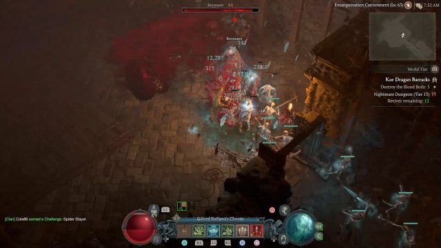 Overpower Damage with Blood Wave