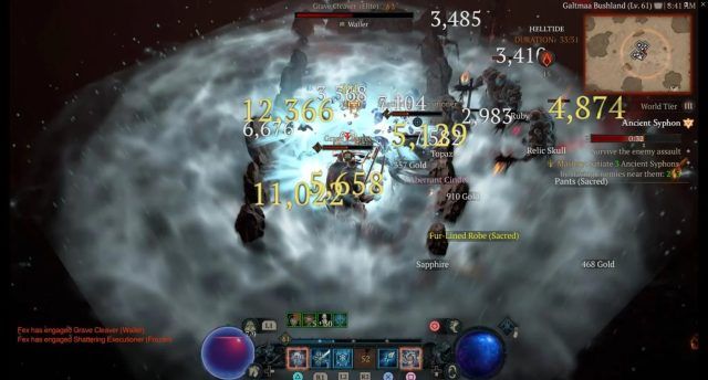 Permafrost Best D4 Sorcerer Build with Frost Nova and Blizzard to Freeze Enemies