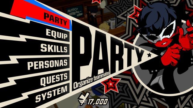 Persona 5 Tactica - Even the UI Is Beautiful