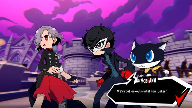 Persona 5 Tactica - Joker, Morgana, and Elle
