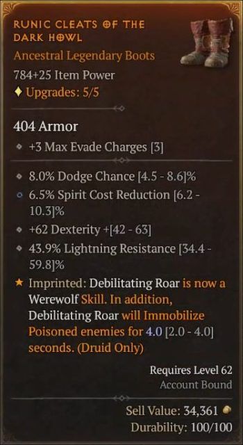 Diablo 4 Druid Build   Howling Tempest (LvL 70+)