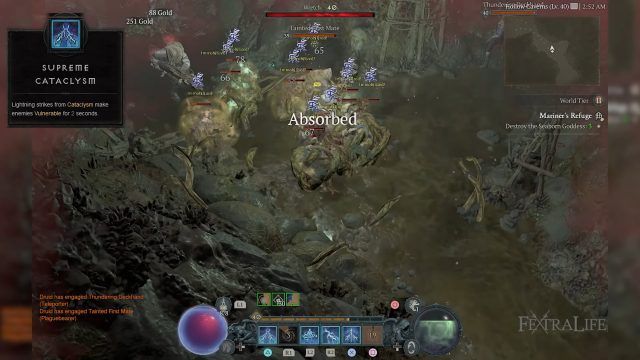 Stormcaller Diablo IV Druid Build - Using Cataclysm Against Bosses