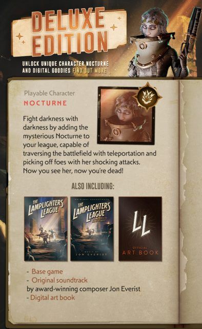 The Lamplighters League A Turn Based Tactical Game Launches October 3rd