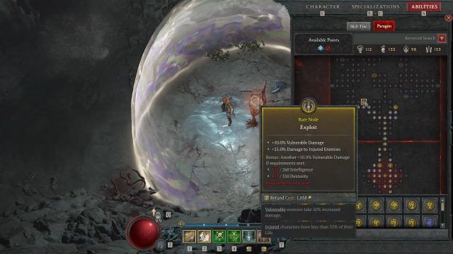 Trapper D4 Rogue Build - Exploit Node to Deal Increased Damage to Vulnerable Enemies