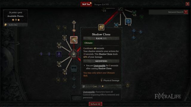 Twisting Blades Rogue Diablo IV Build Shadow Clone Ultimate Skill