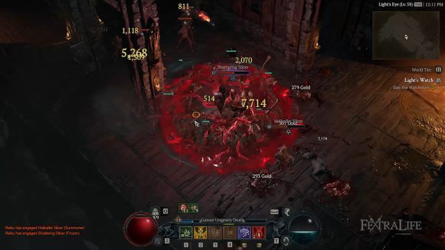 Vampire Best Diablo 4 Necromancer Build with Blood Surge and Rathma&rsquo;s Vigor