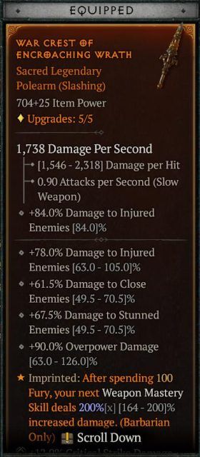 Diablo 4 Hammer of the Ancients Barbarian Build   Juggernaut