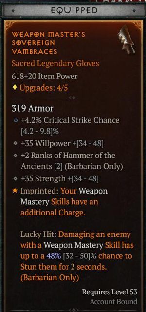 Diablo 4 Hammer of the Ancients Build   Juggernaut