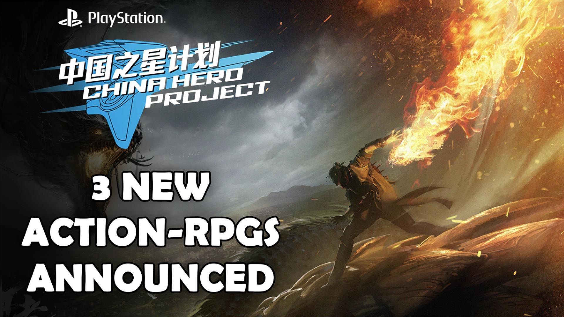3 New Action RPGs Announced in Development Under Playstation China Hero Project