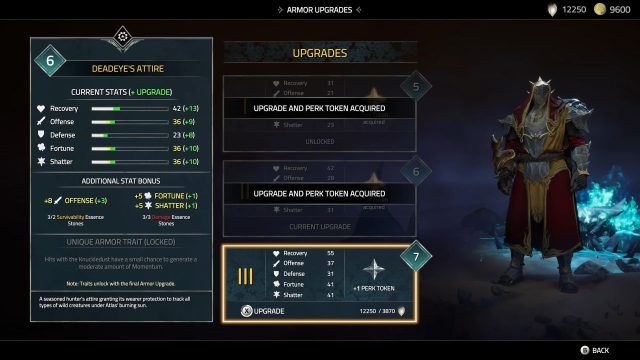 Atlas Fallen - Armor Customization and Stats