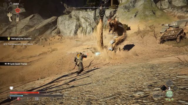 Atlas Fallen in Combat
